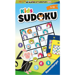 Ravensburger - Kids Sudoku, gra kieszonkowa, dla 2-4