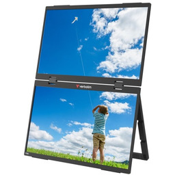 Verbatim Portable 15.6" FHD Dual Monitor Essentials Przenośny