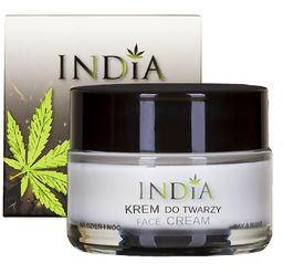 Konopny KREM do TWARZY z olejem z KONOPI