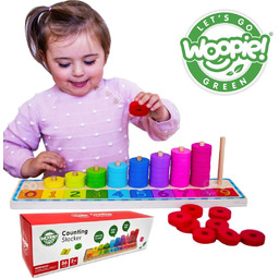 Woopie Let''s Go Green WOOPIE GREEN Układanka Nauka