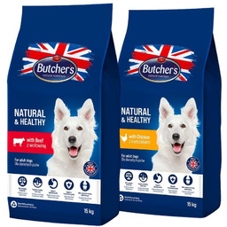 BUTCHER''S Natural&Healthy Mix smaków dla psa z kurczakiem