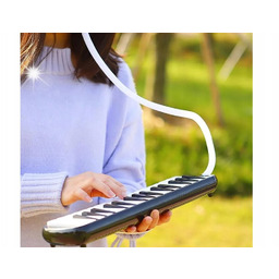 Instrument muzyczny Melodyka Harmonijka klawiszowa etui dwa ustniki