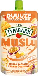 Tymbark Musly w tubce, kasza jaglana, płatki owsiane,