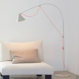 lampa stojąca LED midgard AYNO L, szary/pomarańczowy, 2
