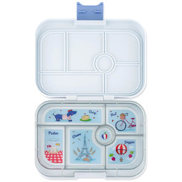 Szczelna średnia śniadaniówka Yumbox Original - hazy gray