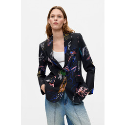 Desigual Marynarka w kwiatowy wzór
