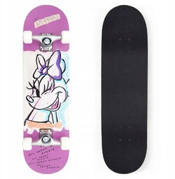 Deskorolka Drewniana Duża Minnie Pink