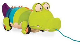Zabawka do ciągnięcia Głodny krokodylek BX1674- B.toys, zabawka