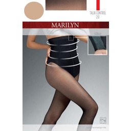 Rajstopy Wyszczuplające Modelujące Marilyn Talia Control 20 Den