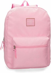 Pepe Jeans Plecak szkolny Cross, Rosa, Mochila adaptable,