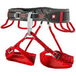 Uprząż wspinaczkowa OCÚN WeBee Lady black/red M