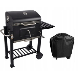 Grill Ogrodowy Carbo Węglowy Ruszt Żeliwny Duży XXL