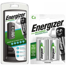 Energizer Ładowarka Akumulatorków R6 R3 R14 R20 9V