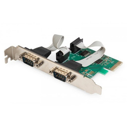 Digitus Karta rozszerzeń/Kontroler PCI Express RS232 Serial Port,