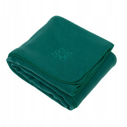 Bodhi Asana 140x200 cm Zielony Koc do Jogi