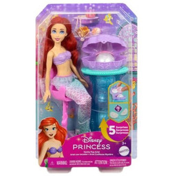 DISNEY PRINCESS Lalka Arielka Muszelkowa toaletka JBF86