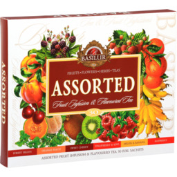 BASILUR Assorted Fruit Infusions sasz. 30 kopert herbata