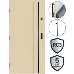 Drzwi Zewnętrzne Gerda Premium Tokio 2 Antywłamaniowe RC2