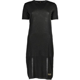 DAMSKA KRÓTKA SUKIENKA CAVALLI CLASS CZARNA