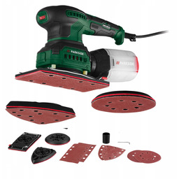 Parkside Szlifierka 3w1 do Drewna Metalu wielofunkcyjna zmienne