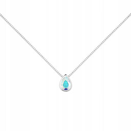 NASZYJNIK ŁEZKA SWAROVSKI +