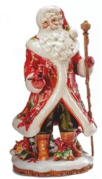 Lamart Figura świąteczna kolekcjonerska Święty Mikołaj (48 cm)
