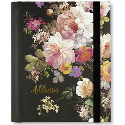 Adresownik Duży Kwiaty o Północy