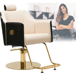 Fotel barberski Brilia fryzjerski hydrauliczny do salonu fryzjerskiego