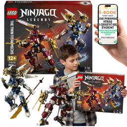 KLOCKI LEGO Ninjago (71870) Tytanowe Mechy Duskfall Ruchome