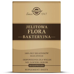 Solgar Jelitowa Flora Bakteryjna, 60 kaps.
