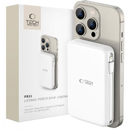 Przenośny power bank indukcyjny, szybki, MagSafe 10000mAh 15W