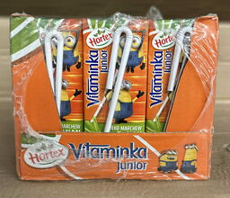Hortex Vitaminka Junior banan-jabłko 200ml - karton