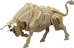 Siva Toys Siva Toys852/9 drewniany byk, wielokolorowy