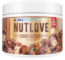 Allnutrition, krem czekoladowy z dodatkiem orzechów Nutlove, 500