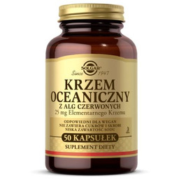 Solgar Krzem oceaniczny, 50 kaps.