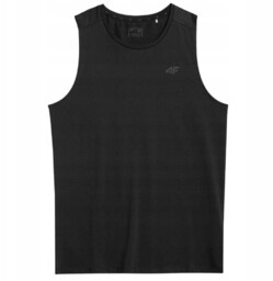 4F T-Shirt Koszulka Męska Czarna Bezrękawnik Xxl