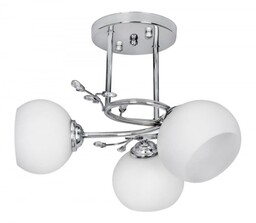 Activejet Żyrandol klasyczna lampa sufitowa wisząca IRMA Nikiel