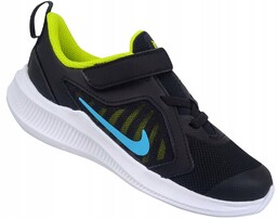 Nike Downshifter Czarne Buty Dziecięce Gumka Rzep