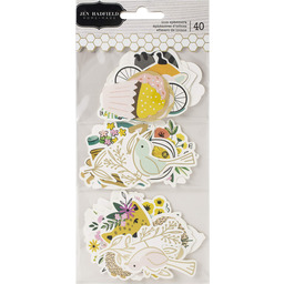 Pebbles Hey Hello WASHI 8/PKG, jeden rozmiar