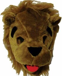 Dress Up America Plush Lion Mask -