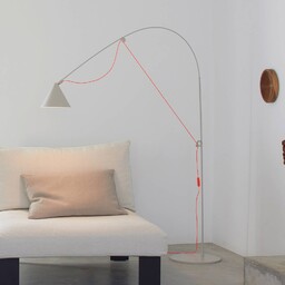lampa stojąca LED midgard AYNO L, szary/pomarańczowy, 4000