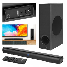 Soundbar Głośnik Do Telwizora Subwoofer Bluetooth 5.3 Usb