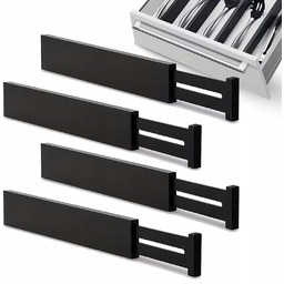 Organizatory Do Szuflady Separator Regulowany Przegrody Bambusowe 4