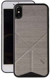 UNIQ etui Transforma Ligne iPhone X/C szary/ash grey