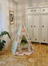 Namiot tipi dla dzieci "Miętowa Łąka"