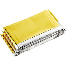 SALEWA RESCUE BLANKET koc ratunkowy, złoty/srebrny, UNI