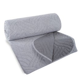 Design 91 Narzuta dekoracyjna 220x240 Len srebrna D91