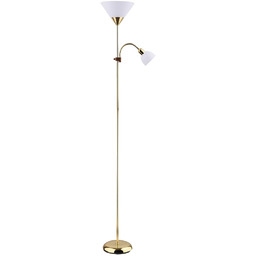 Stojąca lampa salonowa Action 4060 Rabalux podłogowa złota