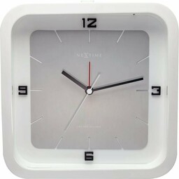 Zegarek NEXTIME 5221WI. Zegar tablicowy, Kolor szary. Unisex.