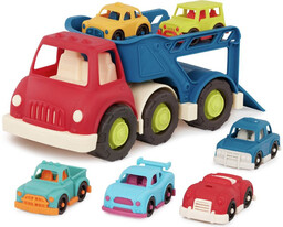 Laweta z 6 autkami Happy Cruisers B.Toys BX2342
